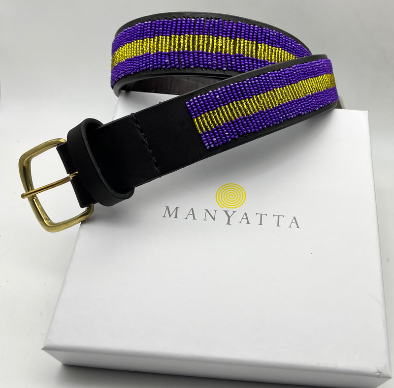 Purple and gold - size 34 only