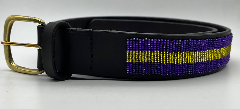 Purple and gold - size 34 only