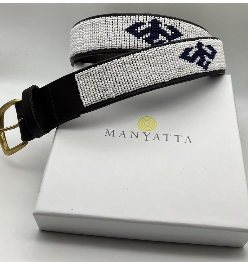 Washington & Lee - navy blue logo on white